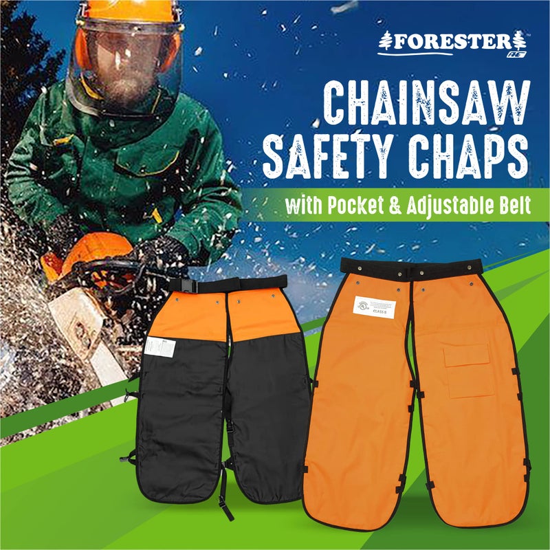 FORESTER خوذة مجموعة أدوات القطع الاحترافية من شركة Forester OEM Arborist Forestry Professional (37 برتقالية) - Image 5